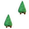 LABRIMP 4Pcs Adorables Tout-Petits en Peluche Dessin Animé Présent Oreiller pour Jouets Arbre De Canapé Poupée Douce Peluches