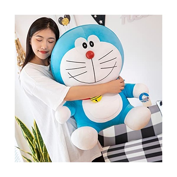 TONATO Peluche Bleue Jouets Chiffons poupée Cadeau danniversaire Fille Adorable poupée Douce,40cm