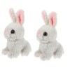 Alasum 5 Pièces Lapin en Peluche Jouet Enfant Jouets pour Bébés Jouets pour Enfants Jouets De Lapin pour Bébé Peluche Lapin J