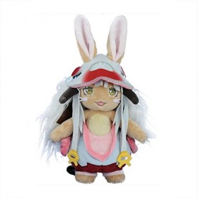 FABIIA Anime Made in Abyss Nanachi Peluche Poupées Poupées de Jouet En Peluche Doux Mignon Caricot Animé Oreiller En Pelasse 