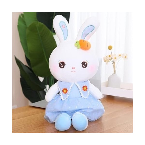 Mignon Lapin en Peluche Peluche Jouet Doux Lapin avec Jupe Lapin Enfants Oreiller Poupée Cadeau d’Anniversaire pour Enfants B