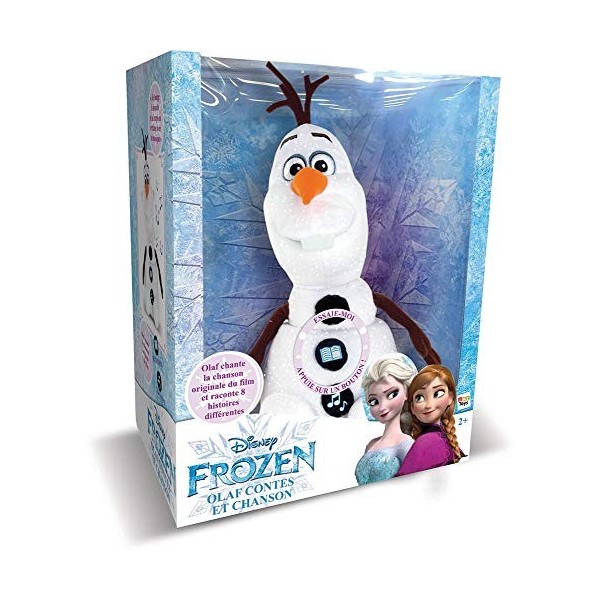 OLAF Story Teller | Peluche interactive des Reine des Neiges qui chante et raconte des contes du Disney