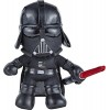 Star Wars Mattel Figurine Peluche Dark Vador 18 Cm Avec Sabre Laser Lumineux, Jouet à Collectionner Pour Fans Et enfants Dès 