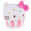 GUND Sanrio Peluche officielle Hello Kitty Cupcake à partir de 1 an, rose/blanc, 20,3 cm