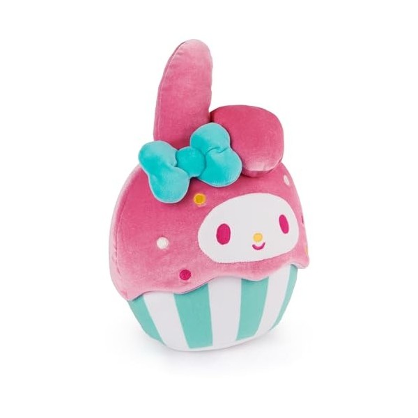 GUND Sanrio Hello Kitty and Friends My Melody Cupcake en peluche, animal en peluche à partir de 1 an, rose/blanc, 20,3 cm