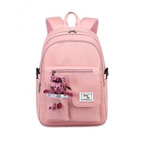 FANDARE Décontractée Sac à Dos Scolaire Collège Cartables Fille Sac décole pour 15.6 Pouce Laptop Sacs Scolaires Casual Dayp
