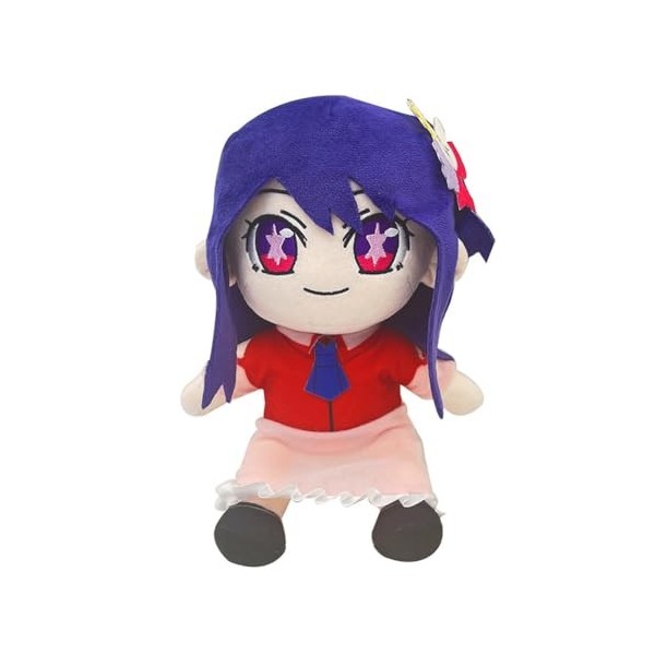 Ldruieu Oshi no Ko Peluche Hoshino Akuamarin/Hoshino Rubi/Hoshino Ai Figurine en peluche de dessin animé Jouet en peluche Cad