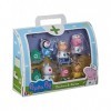 Peppa Pig PPC95000 Lot de 6 Personnages avec Accessoires à thème médical Inclus pour enseigner aux Petits Le thème de linclu