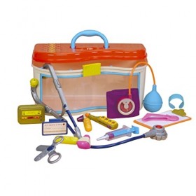 B. toys – Ensemble de médecin Wee MD – Jeu d’imitation –Trousse de docteur avec sons et lumières – Pour enfants de 18 mois et