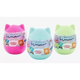 Squishmallows Squishville Mystery Mini Series 9 Assortiment de stores en peluche