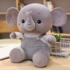 SaruEL Éléphant Peluche Jouet décoratif Peluche Animal Oreiller Peluche Coussin poupée Enfants Fille Cadeaux 55cm 1