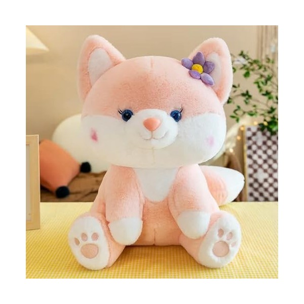 Doux Peluche Renard Jouet Mignon Dessin Animé Animal Renard en Peluche Poupée Filles Amant La Saint-Valentin Cadeau Kawaii Ca