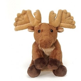 Fiesta Toys Lil Buddies Pouf en peluche Motif élan 12,7 cm