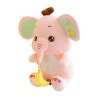 Toyvian 2 Pièces Bébé Éléphant en Peluche Oreiller Animaux Décoration De Fête Déléphant Gros Cadeaux en Peluche Animaux en P