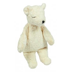 Ours polaire blanc fait à la main, un fidèle compagnon 30 cm.