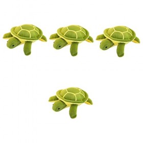 NOLITOY 4 Pièces Décor De Tortues Décor Doreillers Peluches Joli Jouet en Peluche Peluche Jouet Tortue De Chambre Peluche Co