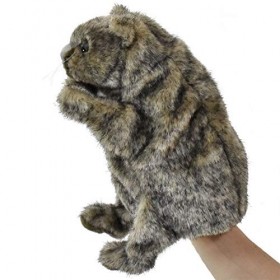 Hansa - Peluche Wombat marionnette 23cmH
