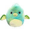 Squishmallow Dinosaure en peluche Kellytoy officiel - Animal en peluche souple Edmund Pteradactyl, 12,7 cm 