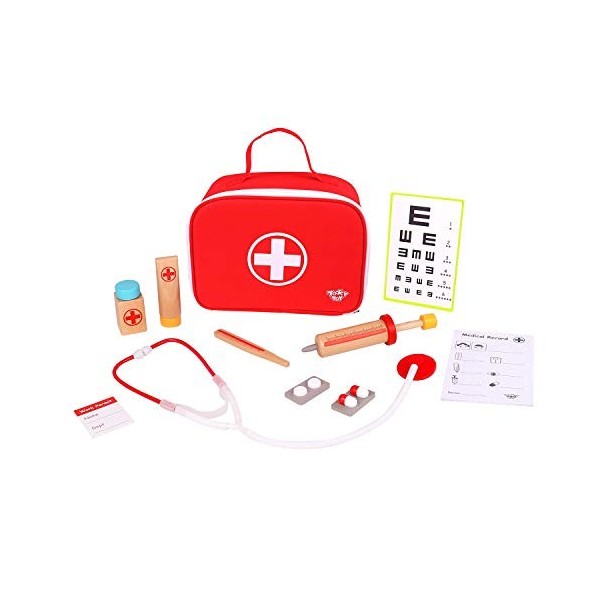 Other 921 TKC567 EA Wooden Medical Set EXP , Various, Little doctors bag