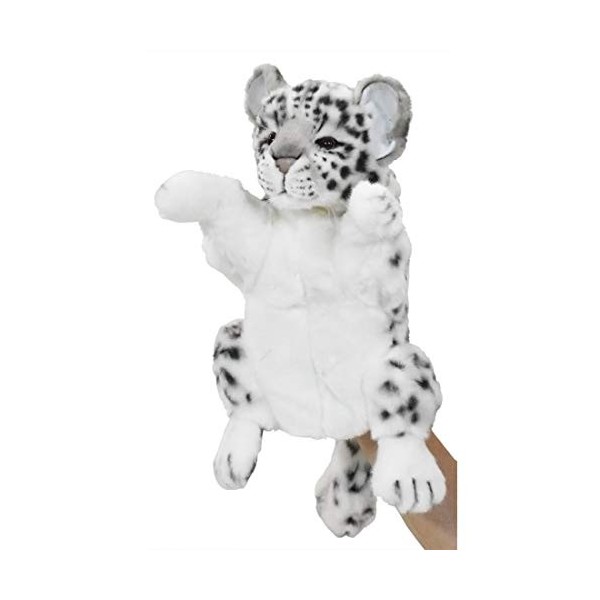 Hansa Animal Peluche Léopard Des Neiges Marionnette 32 cmh