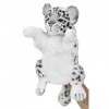 Hansa Animal Peluche Léopard Des Neiges Marionnette 32 cmh