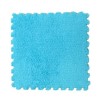 Tapis De Sol Carré en Mousse Puzzle en Peluche, Carreaux De Tapis épais à Emboîtement pour Salle De Jeux, Tapis De Jeu Moelle