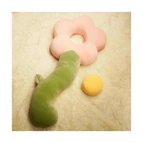 KiLoom Fleur Peluche Coussin Peluche Plante Fleurs Jouet Décoration De La Maison Câlin Oreillers Canapé Coussin Créatif Cadea