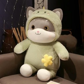 SaruEL Chat Lapin Kawaii Peluche Jouet Dessin Animé Chat Poupée Jouet Chaton Jouet avec Étoile Enfants Jouet Fille Cadeaux 70