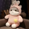 SaruEL Chat Lapin Kawaii Peluche Animal Jouet Dessin Animé Chat Poupée Jouet Chaton Jouet avec Étoiles Enfants Jouet Fille Ca