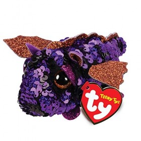 Ty 42415 Dragon Ember Flip Teeny, Multicolore