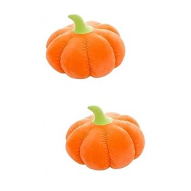 ibasenice 2 Pièces Citrouille Farcie Jouet Citrouille en Peluche Halloween Poupée De Machine