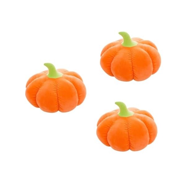 ibasenice 2 Pièces Citrouille Farcie Jouet Citrouille en Peluche Halloween Poupée De Machine