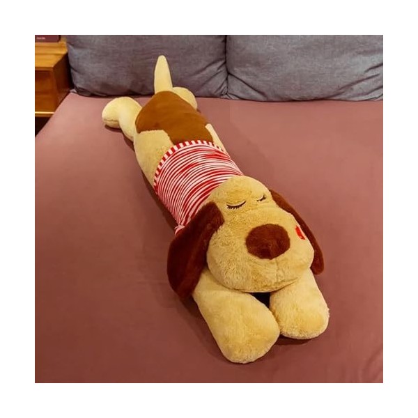 NOpinz Chien Géant Jouet en Peluche Dessin Animé Animal Grande Oreille Chien Poupée Oreiller De Couchage Enfants Cadeau D’Ann