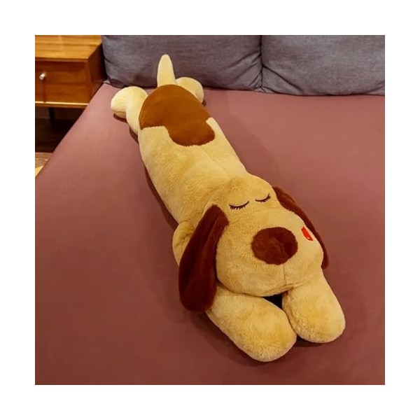 NOpinz Chien Géant Jouet en Peluche Dessin Animé Animal Grande Oreille Chien Poupée Oreiller De Couchage Enfants Cadeau D’Ann