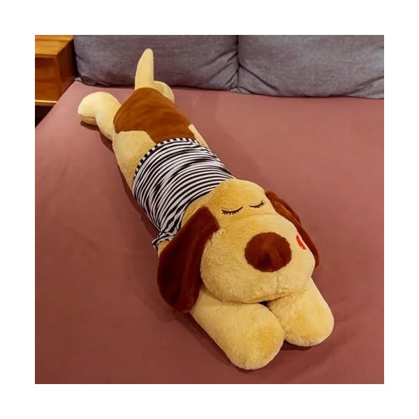 NOpinz Chien Géant Jouet en Peluche Dessin Animé Animal Grande Oreille Chien Poupée Oreiller De Couchage Enfants Cadeau D’Ann