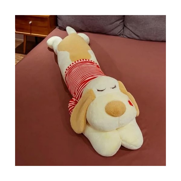 NOpinz Chien Géant Jouet en Peluche Dessin Animé Animal Grande Oreille Chien Poupée Oreiller De Couchage Enfants Cadeau D’Ann