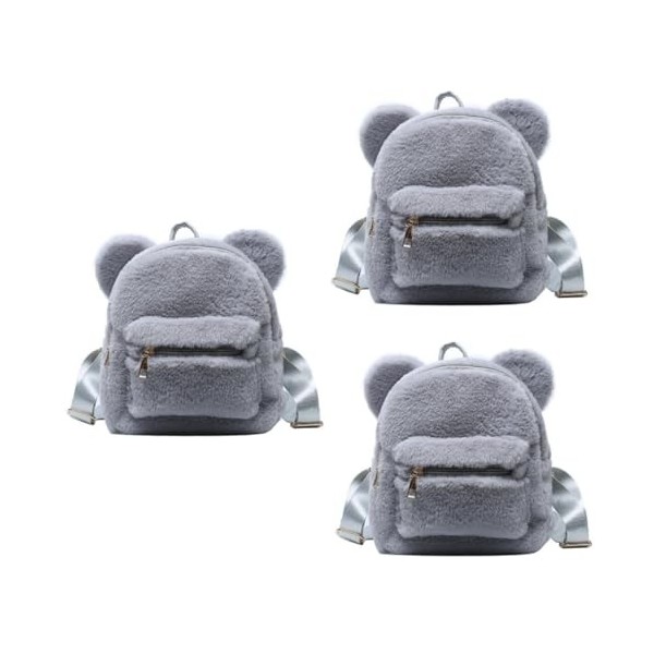 VALICLUD 2 Pièces Sac à à Sac à Bandoulière Femme Cartable Sac à à Fermeture Éclair Sac à Tout Match Sac à Kawaii Fille Sac D