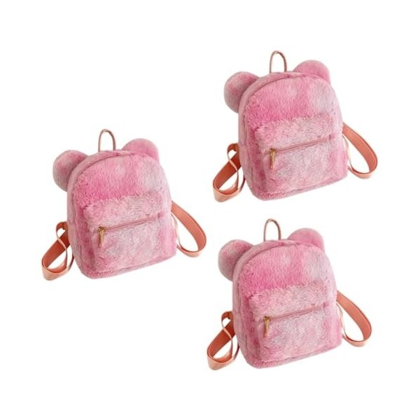 VALICLUD 2 Pièces Sac à à Sac à Bandoulière Femme Cartable Sac à à Fermeture Éclair Sac à Tout Match Sac à Kawaii Fille Sac D