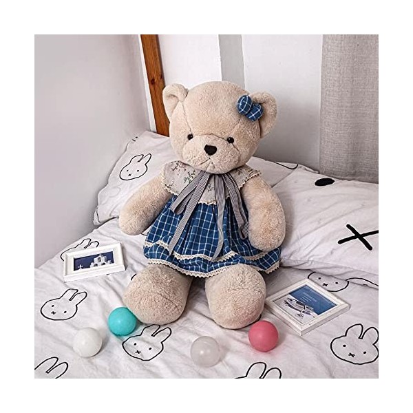 Ermano Peluche Jouets dours de 60 cm Cadeaux de Noël Jouets en Peluche remplis denfants