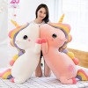 TONATO 50-90cm Mignon de la Coussinet de Licorne coussière de Couchage de poupée poupée Super Mignonne en Peluche de poupée F