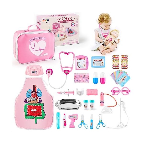 Kit De Dentiste Pour Enfants, Montessori Toys Doctor Kit Pour