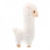 Toyvian 4 Pièces Peluche Alpaga Peluche Éléphant Douce Jouet De Figurine De Poupée en Peluche Oreiller en Peluche Animal Pelu