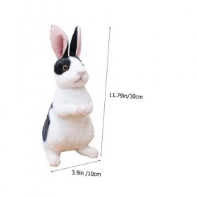 Toyvian 3 Pièces Poupée Lapin Peluche Rj Jouets De Lapin Peluche Lapin De Pâques Peluche Lapin Mascotte Décor De Lapin Oreill