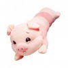 ibasenice 1 Pc Jouet en Peluche De Dessin Animé Jouet en Peluche à Câliner Oreillers De Corps Dormir Poupée Animal Cochon en 