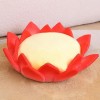 LfrAnk Couleur Lotus Peluche Oreiller Remplissage Plante Tapis Jouet Lotus en Forme de Tapis de Sol décoration d’intérieur 80