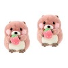 Toyvian 3 Pièces Poupée Marmotte Oreiller Câlin Kawaii Adorable Peluche Marmotte Poupée en Peluche Animaux Petits Animaux en 