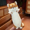 SaruEL Mignon Animal Poupée Peluche Oreiller Cadeau D’Anniversaire Poupée Enfants Fille Mignon Shiba Inu Husky Peluche Jouet 