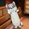 SaruEL Mignon Animal Poupée Peluche Oreiller Cadeau D’Anniversaire Poupée Enfants Fille Mignon Shiba Inu Husky Peluche Jouet 