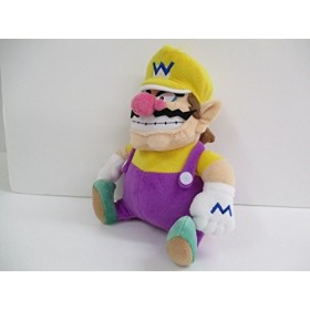 Sanei Super Mario All Star Collection 25,4&nbsp;cm Wario Peluche, Petite