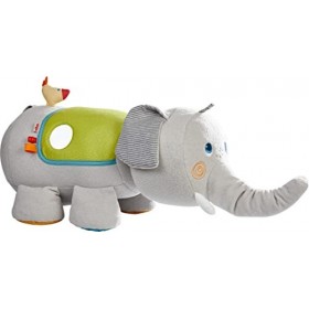 HABA - Coussin d’éveil Eléphant - 6 Mois et Plus - 306454